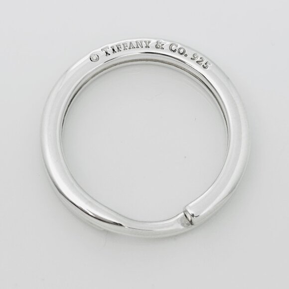 Tiffany & Co Key Ring in Sterling Silver Keyring Keychain - Picture 1 of 7